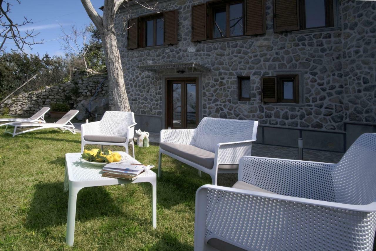 Villa D'Amare Capri View 마사루브렌세 외부 사진